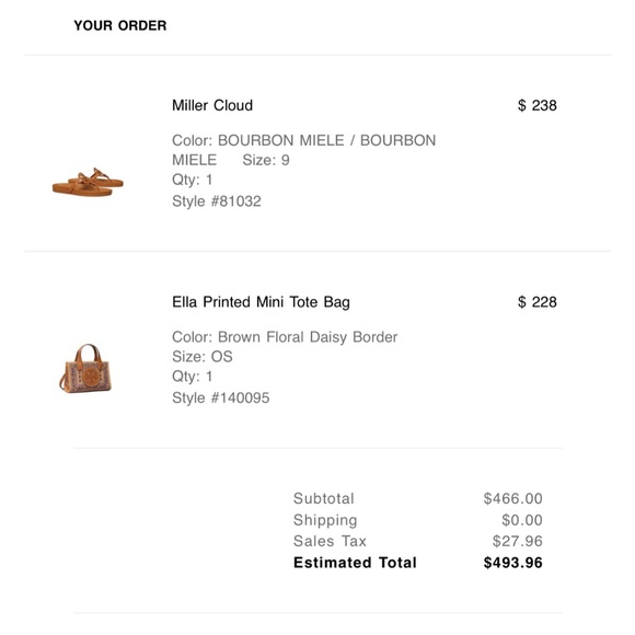 Bourbon Miele Tory Burch Sandals - Picture 3 of 3